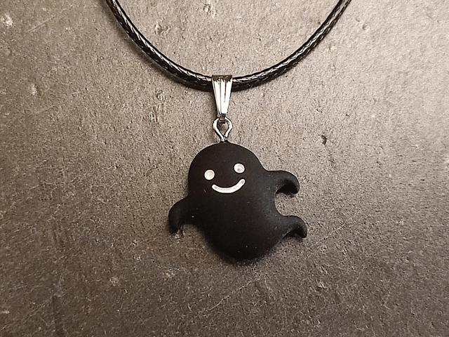 Ghost Halloween Necklace