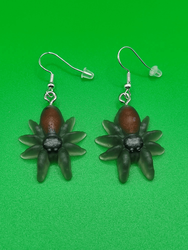 Black Widow Spider Handmade Resin