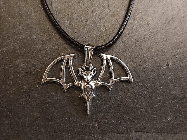 Halloween Necklace Skeleton Bat Pumpkin