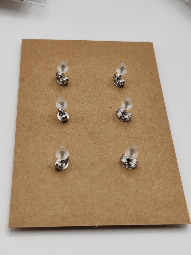 Halloween Coloured Stud Earrings X 3