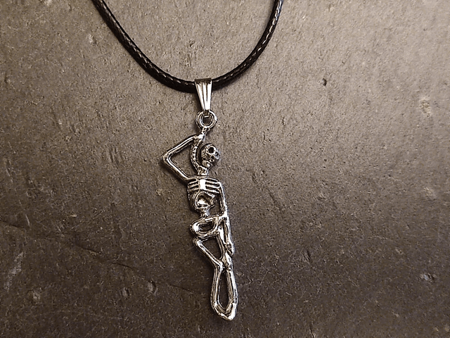 Halloween Necklace Skeleton Bat Pumpkin
